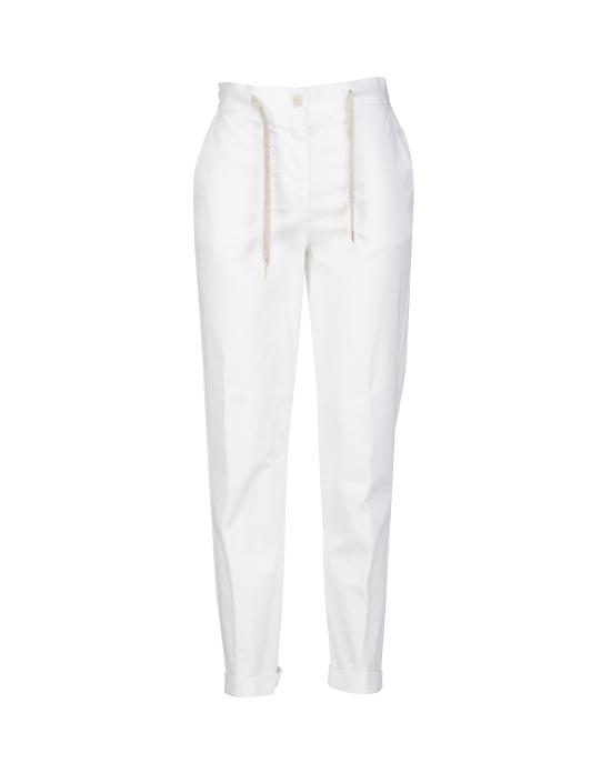 25SS 일레븐티 스트레이트 팬츠 K80PANK06 TET0G002 01 BIANCO