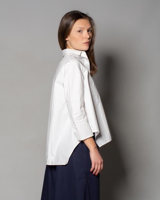 25SS 바구타 셔츠 TANIA T110 01 BIANCO - BAGUTTA