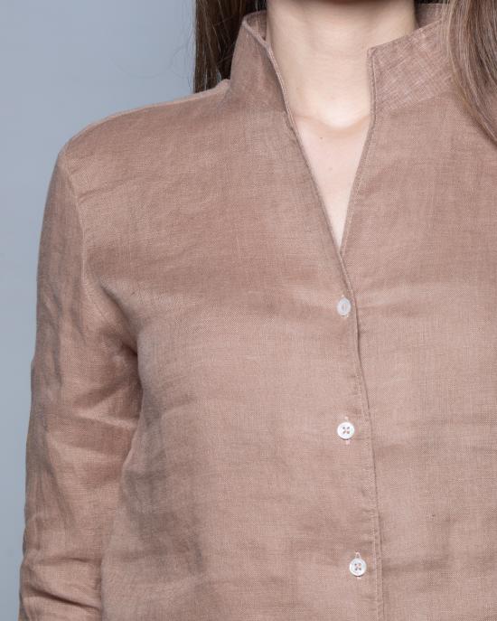 25SS 바구타 셔츠 BROOKE T800 15 TABACCO - BAGUTTA