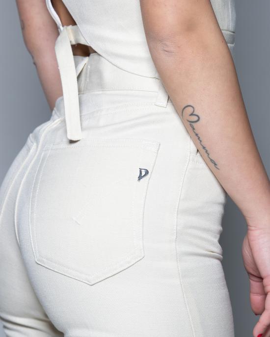 25SS 돈답 스트레이트 팬츠 DP619IF0041D XXX PANNA - DONDUP