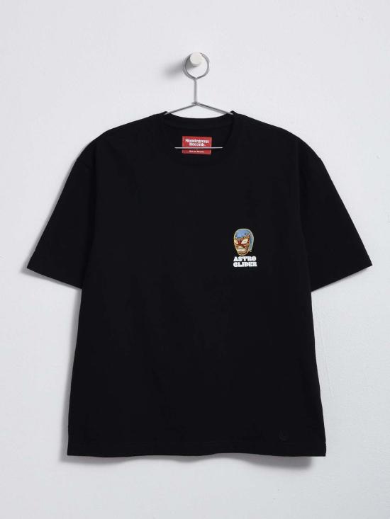  Mondegreen 반팔 티셔츠 몬도린 Ag 페스티벌 티셔츠 블랙