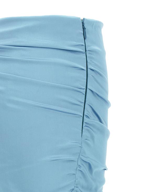  알레산드라리치 숏 스커트 FAB3301F39121760 Light Blue - ALESSANDRA RICH