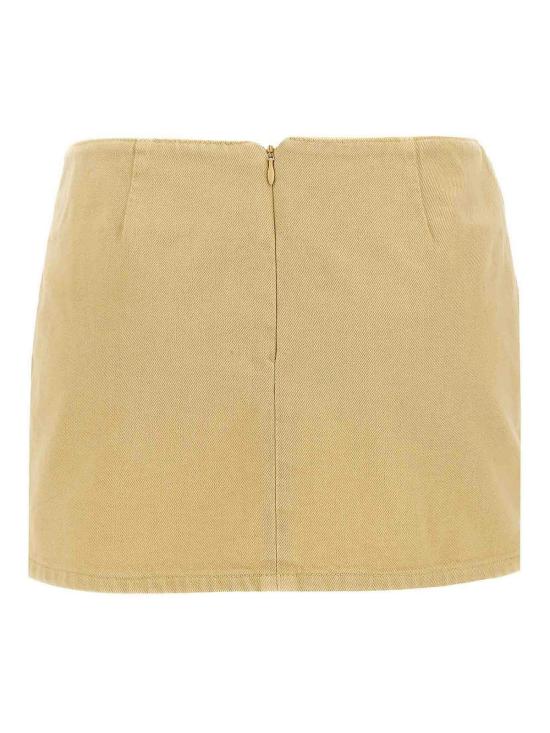 25SS 마그다뷰트림 숏 스커트 142525BEIGE Yellow - MAGDA BUTRYM