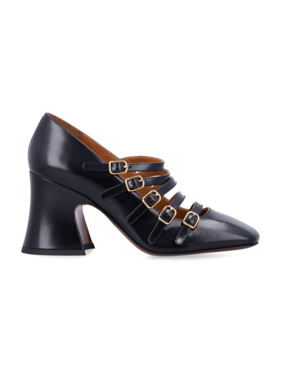 25FW 끌로에 슈즈 CHC25A11COL 001 BLACK