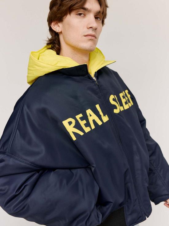  JW앤더슨 자켓 JW 앤더슨 리얼 슬립 봄버 재킷 - JW ANDERSON