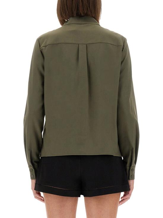 25FW 셀프 포트레이트 셔츠 PF25 016T G GREEN - SELF PORTRAIT