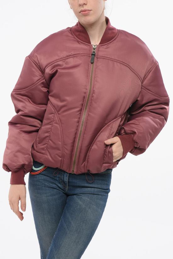  베이컨 봄버 자켓 BACNUGIU480 DARK PINK Pink