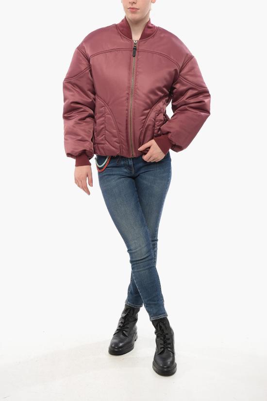  베이컨 봄버 자켓 BACNUGIU480 DARK PINK Pink - BACON