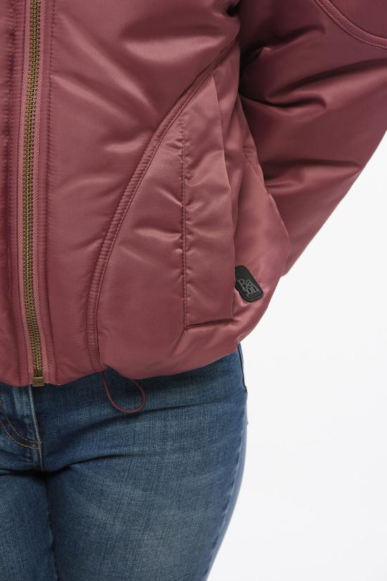  베이컨 봄버 자켓 BACNUGIU480 DARK PINK Pink - BACON