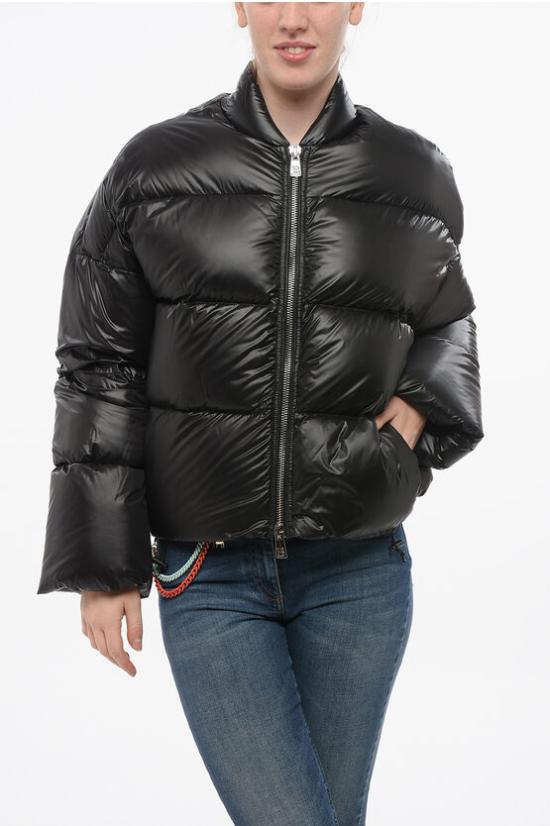  베이컨 숏패딩 BACPIGIU390 BLACK Black