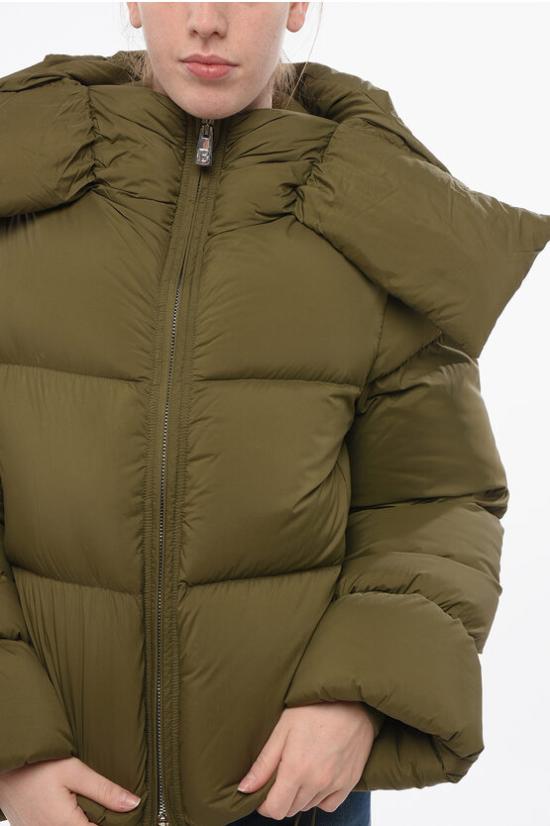  베이컨 숏패딩 BACPIGIU386 OLIVE Military Green - BACON