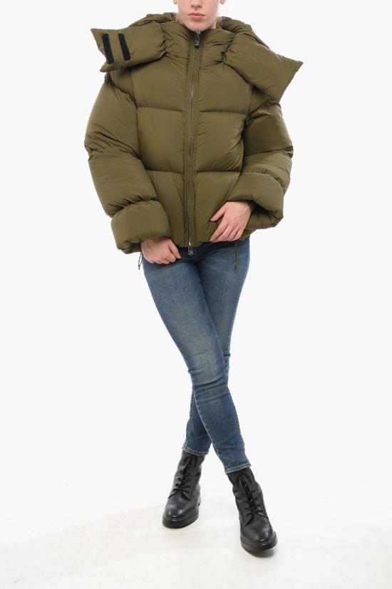  베이컨 숏패딩 BACPIGIU386 OLIVE Military Green - BACON