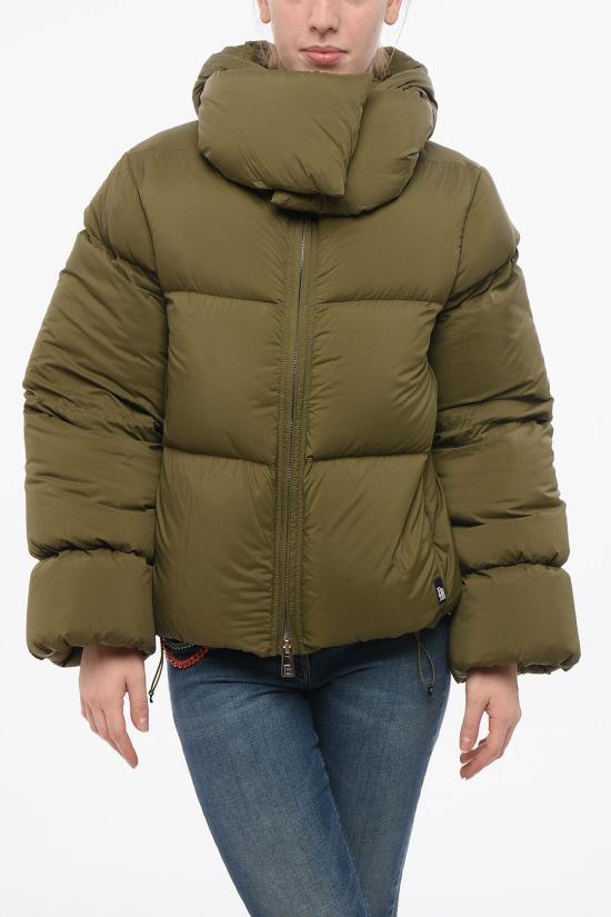  베이컨 숏패딩 BACPIGIU386 OLIVE Military Green