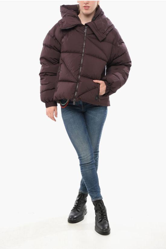  베이컨 숏패딩 BACPIGIA438 DARK BORDEAUX Burgundy - BACON