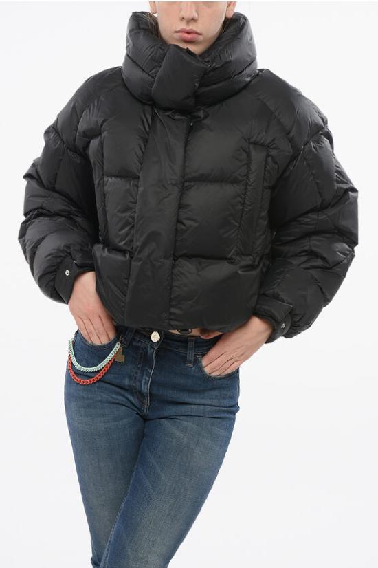  베이컨 숏패딩 BACPIGIU342 BLACK Black