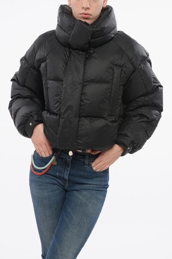  베이컨 숏패딩 BACPIGIU342 BLACK Black