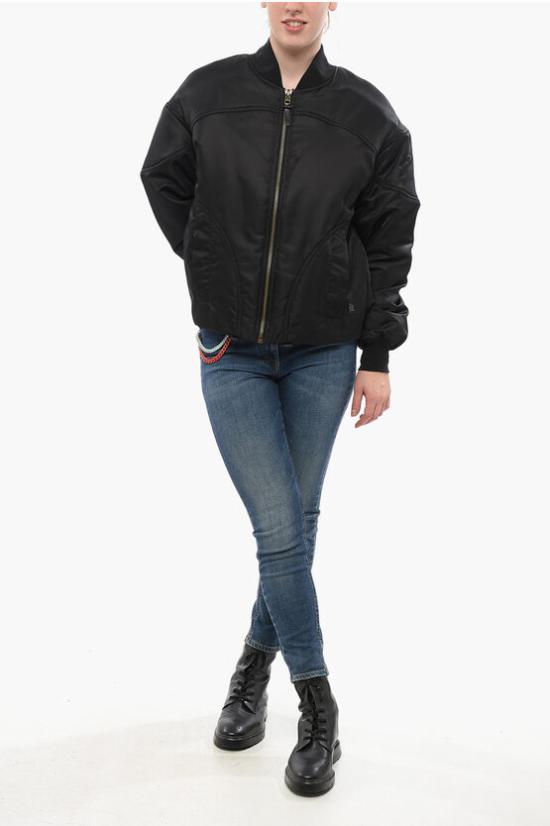  베이컨 봄버 자켓 BACNUGIU480 BLACK Black - BACON