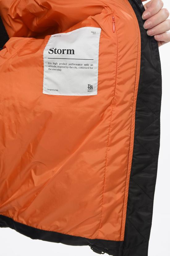  베이컨 봄버 자켓 BACNUGIU480 BLACK Black - BACON