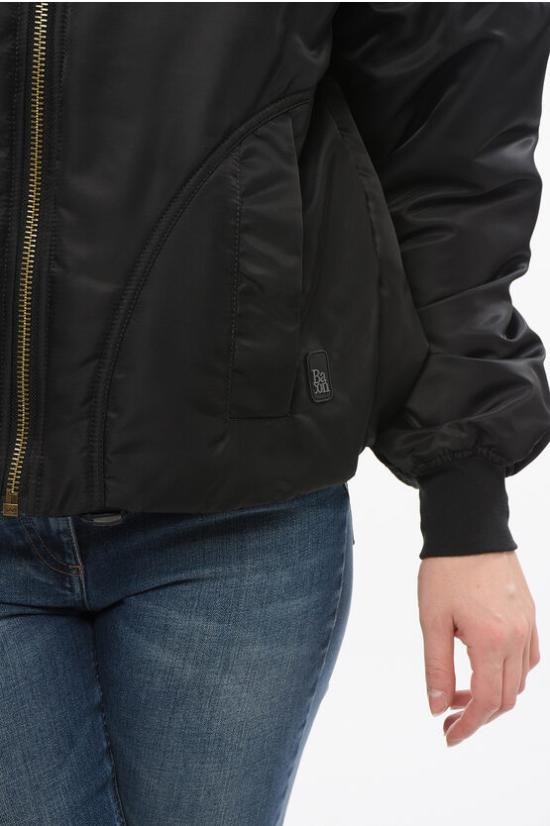  베이컨 봄버 자켓 BACNUGIU480 BLACK Black - BACON