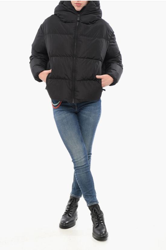  베이컨 숏패딩 BACPIGIA331 BLACK Black - BACON