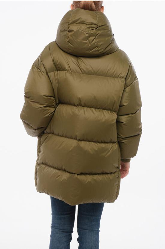  베이컨 롱패딩 BACPIGIA453 CARGO Military Green - BACON