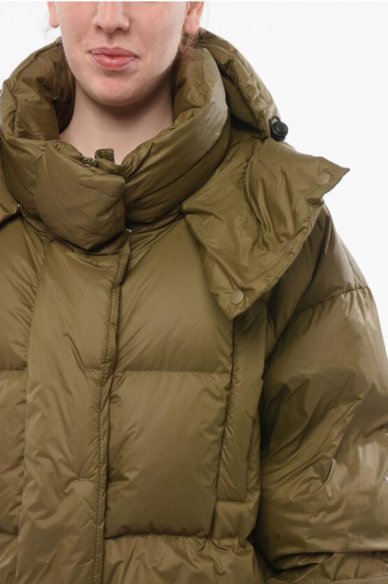  베이컨 롱패딩 BACPIGIA453 CARGO Military Green - BACON