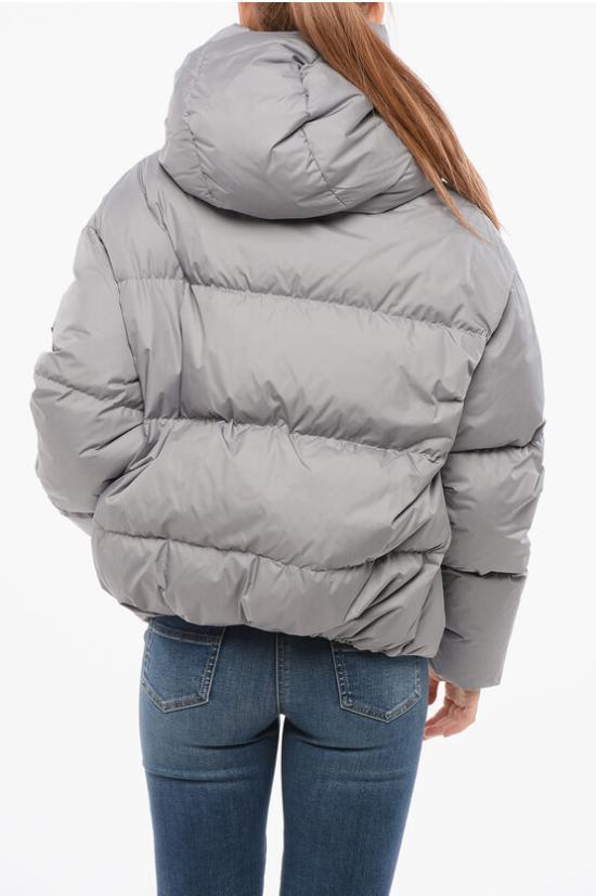  베이컨 숏패딩 BACPIGIA443 GREY Gray - BACON