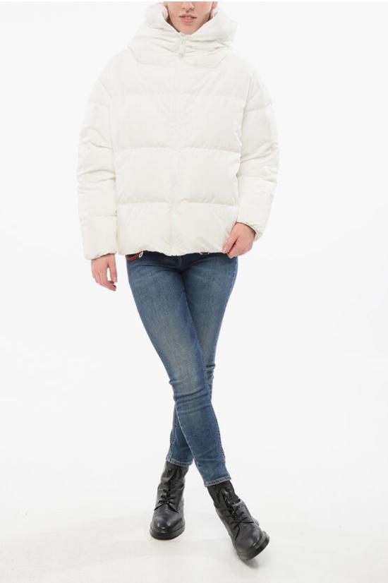  베이컨 숏패딩 BACPIGIA331 SNOW White - BACON