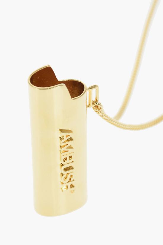  엠부시 골드 라이터 케이스 참 목걸이 12112095 GOLD Gold - AMBUSH