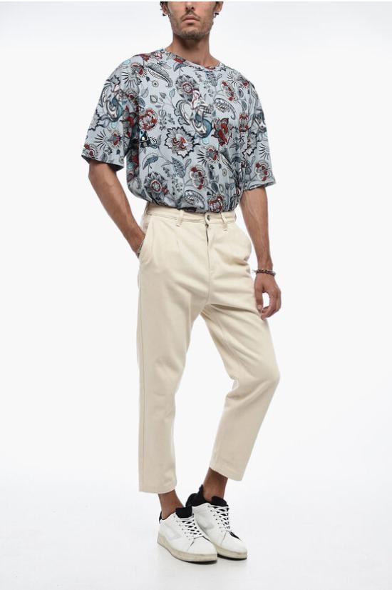  펜디 카고 팬츠 FLP287AKCV F0QA0 White - FENDI