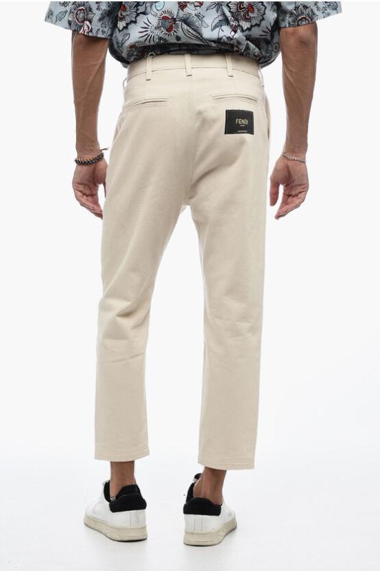  펜디 카고 팬츠 FLP287AKCV F0QA0 White - FENDI