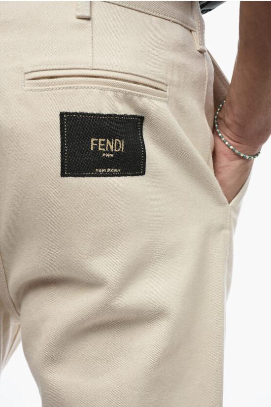  펜디 카고 팬츠 FLP287AKCV F0QA0 White - FENDI