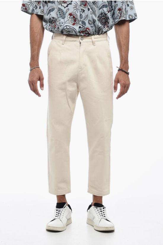  펜디 카고 팬츠 FLP287AKCV F0QA0 White