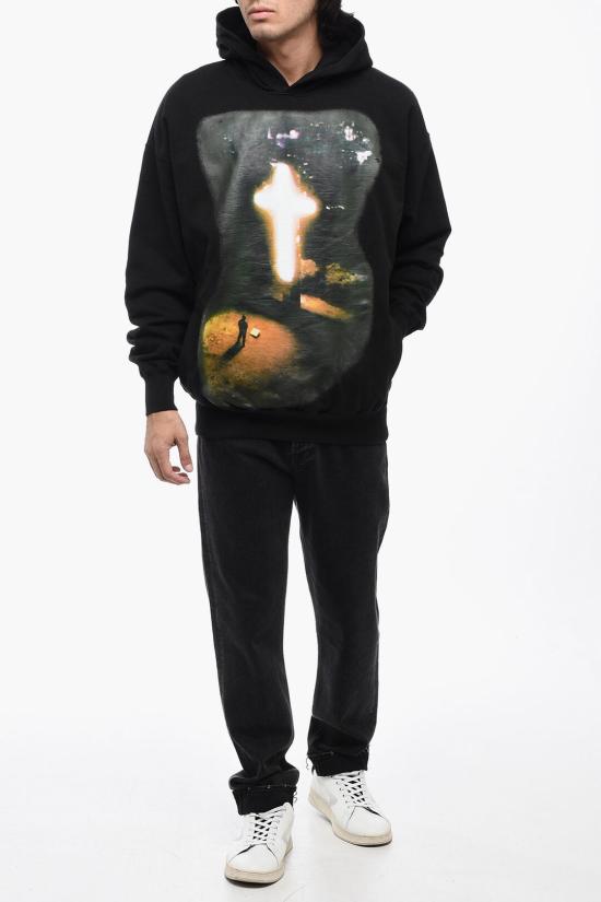  1989 스튜디오 후드 티셔츠 D0720 COTTON BLACK Black - 1989 STUDIO