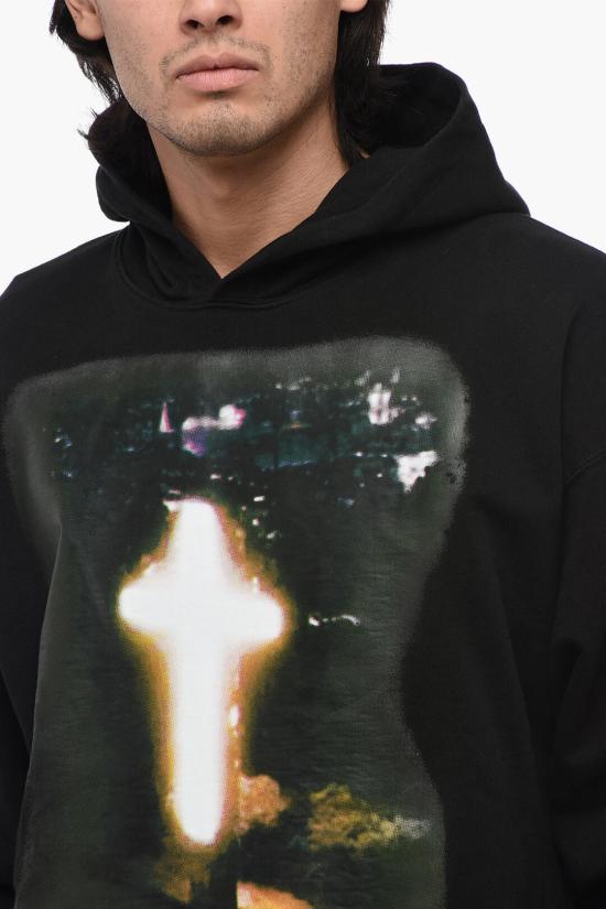  1989 스튜디오 후드 티셔츠 D0720 COTTON BLACK Black - 1989 STUDIO