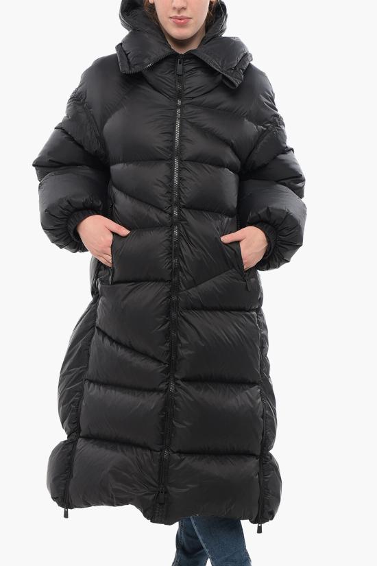  베이컨 롱패딩 BACPICAP451 BLACK Black - BACON