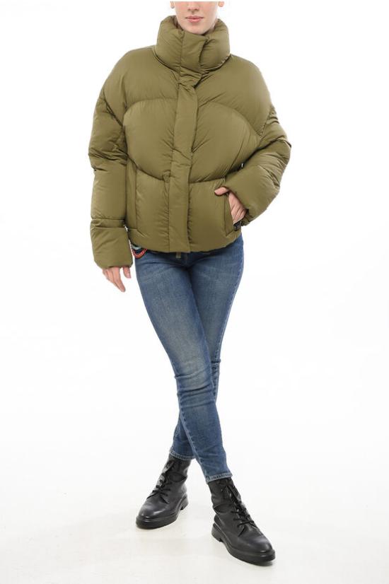  베이컨 숏패딩 BACPIGIA434 CARGO Military Green - BACON