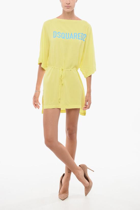  디스퀘어드2 반팔 티셔츠 D6A254690 ISA01 743 Yellow