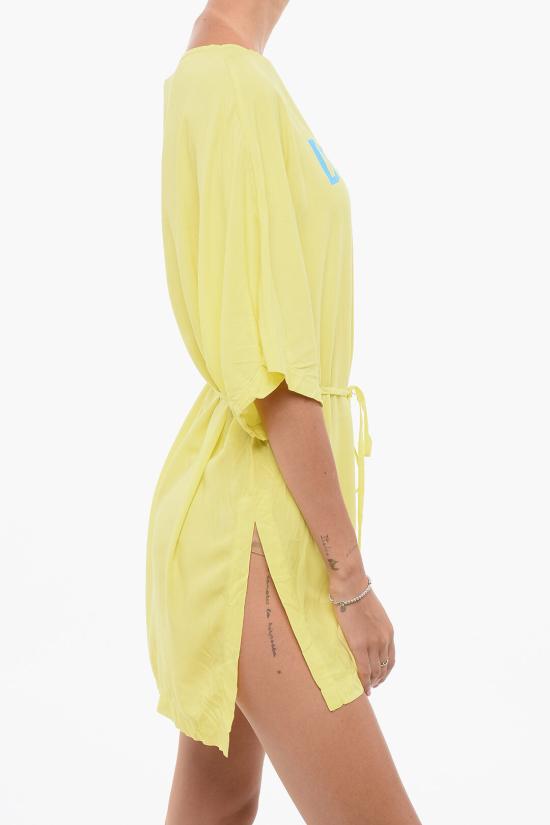  디스퀘어드2 반팔 티셔츠 D6A254690 ISA01 743 Yellow - DSQUARED2