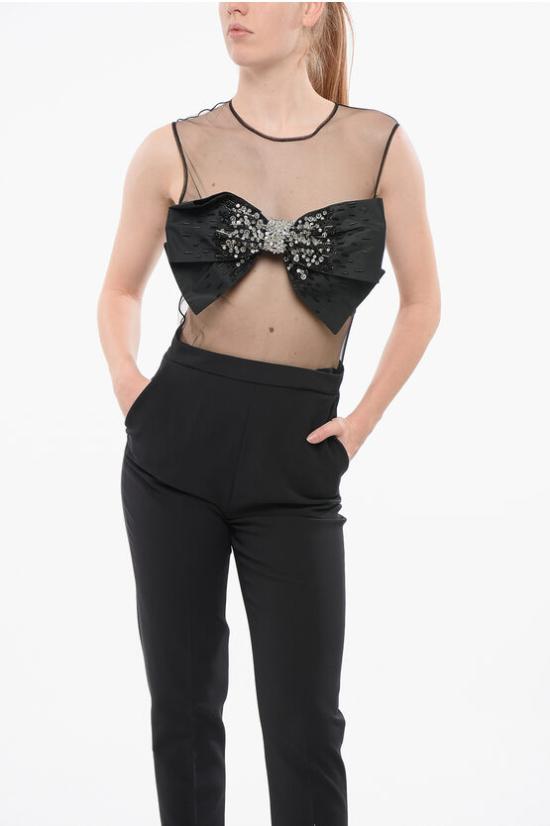  엘리자베타프랜치 점프수트 TU24706 110 Black - ELISABETTA FRANCHI