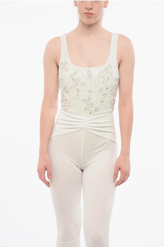  엘리자베타프랜치 점프수트 TU02527 360 White - ELISABETTA FRANCHI