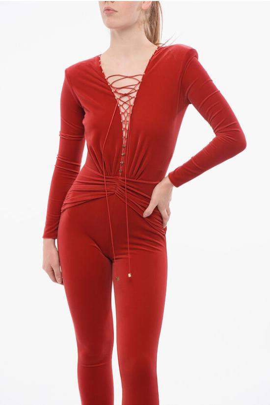  엘리자베타프랜치 점프수트 TU01927 AU2 Red - ELISABETTA FRANCHI