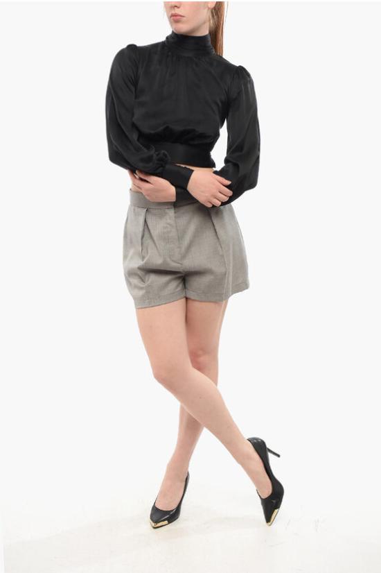  엘리자베타프랜치 블라우스 CA04927 110 Black - ELISABETTA FRANCHI