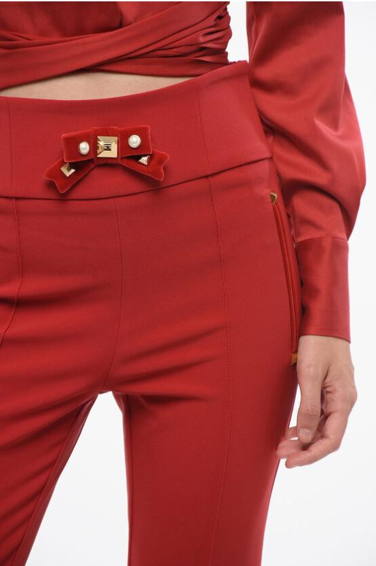  엘리자베타프랜치 크롭 팬츠 PA02827 AU2 Red - ELISABETTA FRANCHI