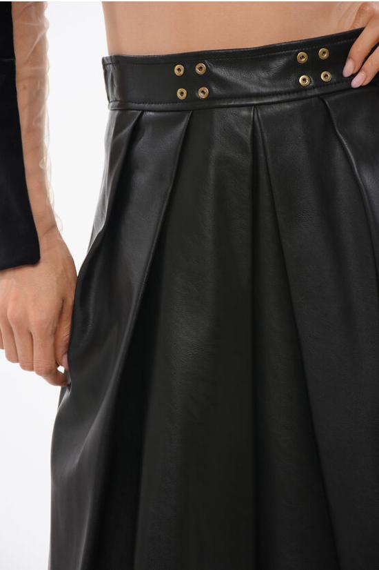  엘리자베타프랜치 숏 스커트 GO42006 110 Black - ELISABETTA FRANCHI