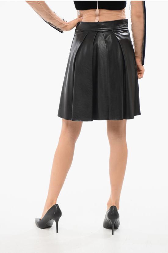  엘리자베타프랜치 숏 스커트 GO42006 110 Black - ELISABETTA FRANCHI