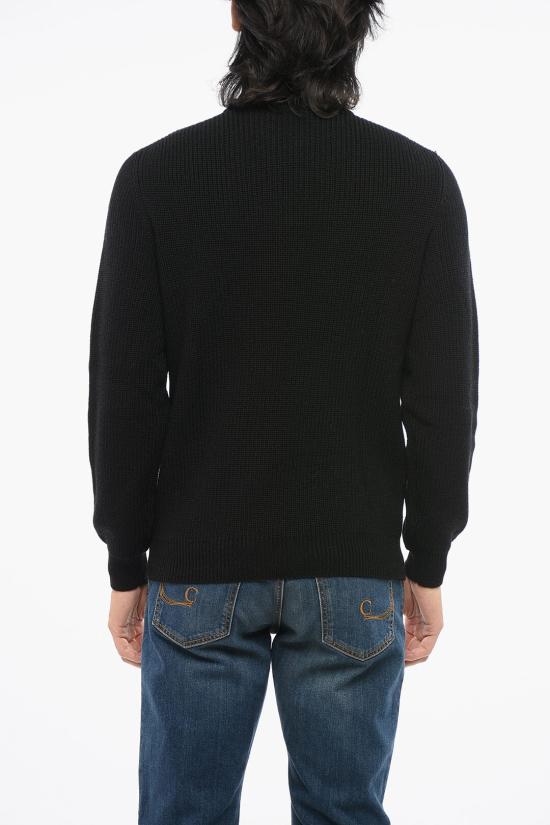  무레르 집업 니트 CLOUDHN NERO Black - MOORER