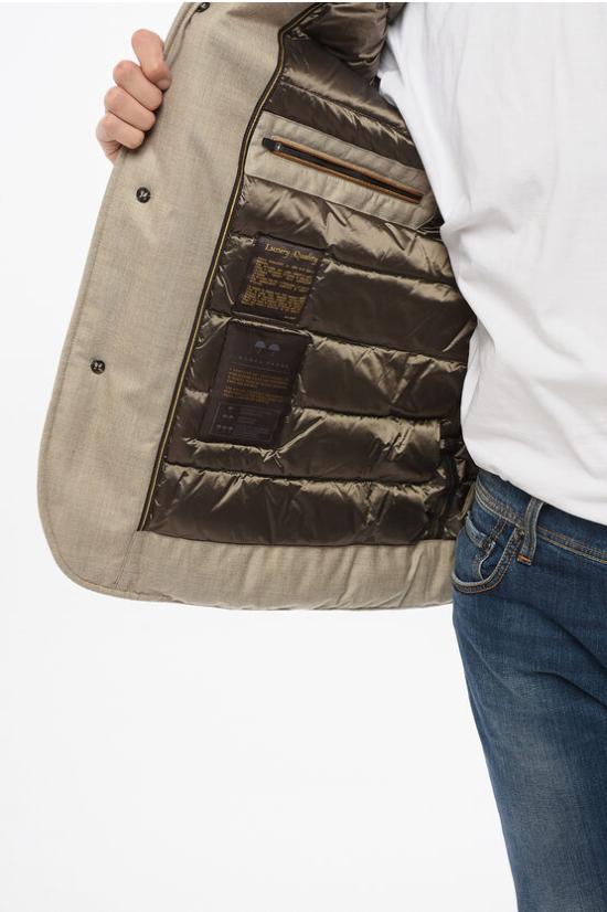  무레르 패딩 BRUEGUELCL ALMOND Beige - MOORER