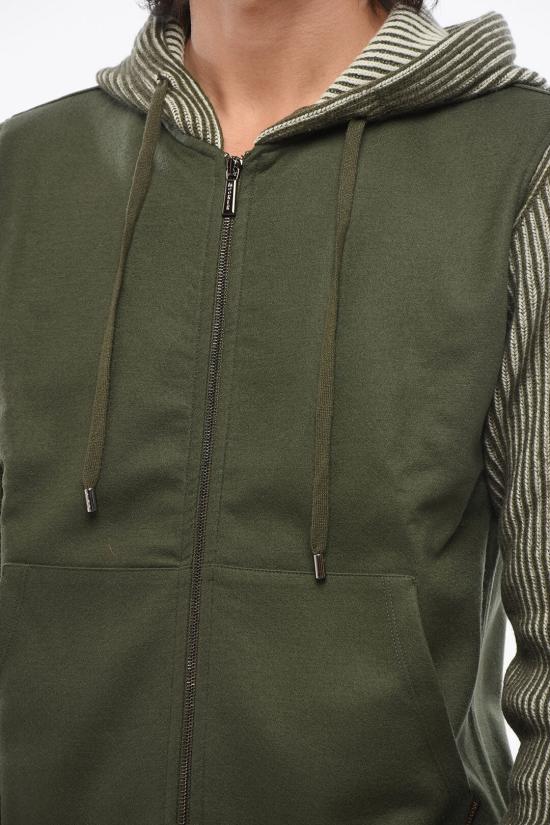  무레르 후드 티셔츠 TRUMANJTD MILITARE Military Green - MOORER