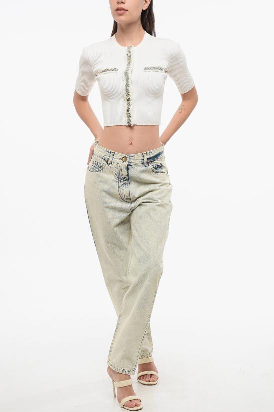  발망 데님 팬츠 XF2MK000DC126FC Blue - BALMAIN